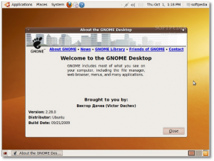 gnome 2.28 no ubuntu 9.10