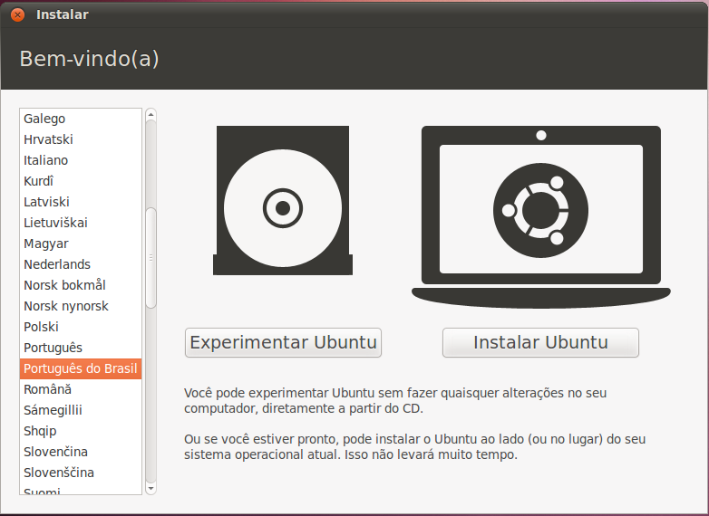 comprar o cd / dvd do ubuntu 10.10